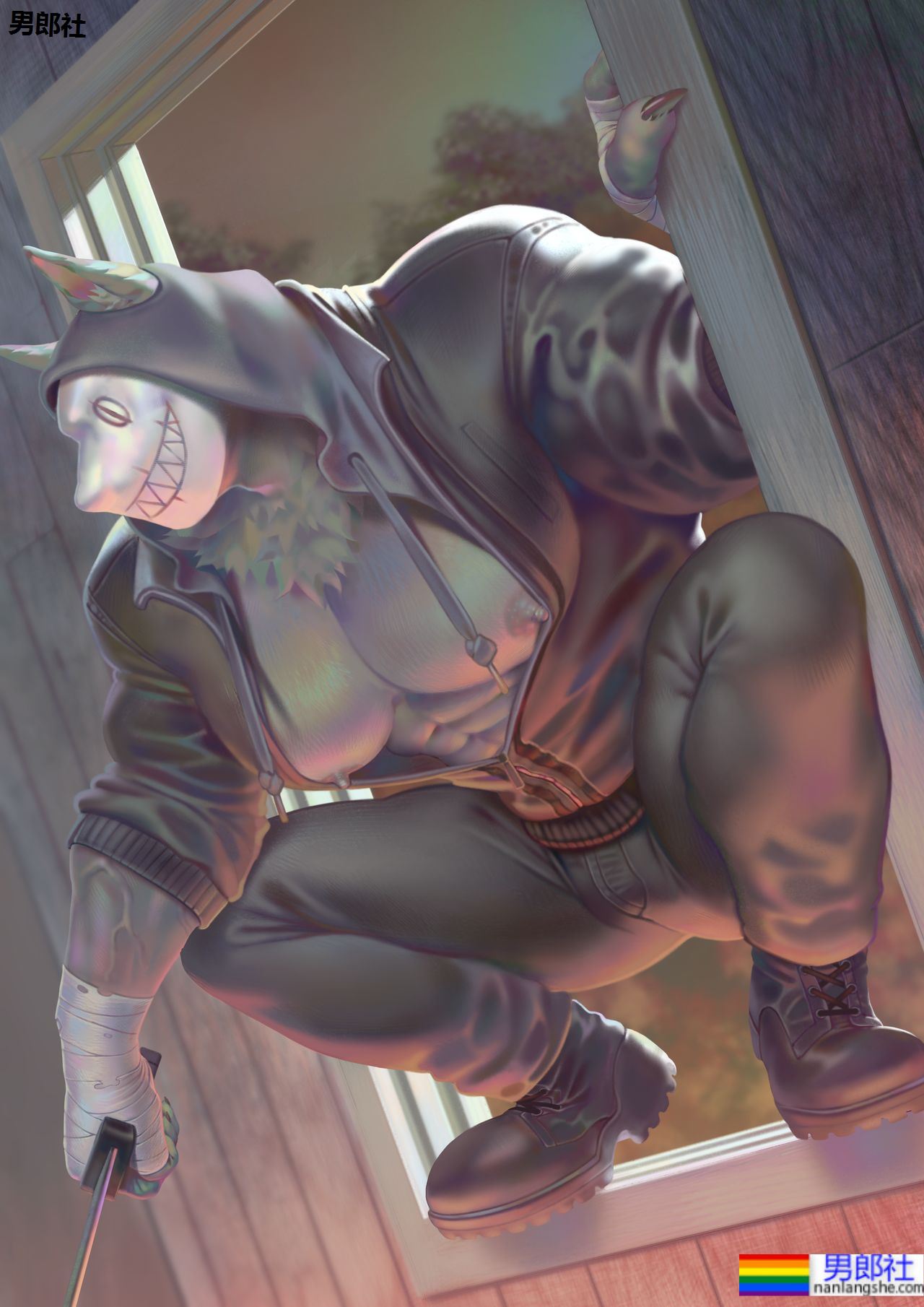 Raccoon21 | 2020 October Reward | CG-男郎社