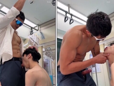 《在地铁上锁定猎物》-男郎社