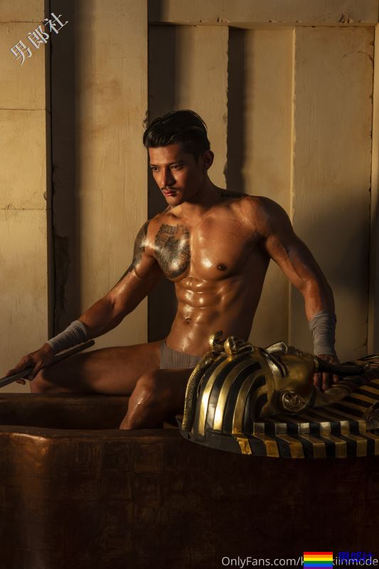 肌肉男模Kora SkiinMode Collection | Pharaoh’s Curse-男郎社
